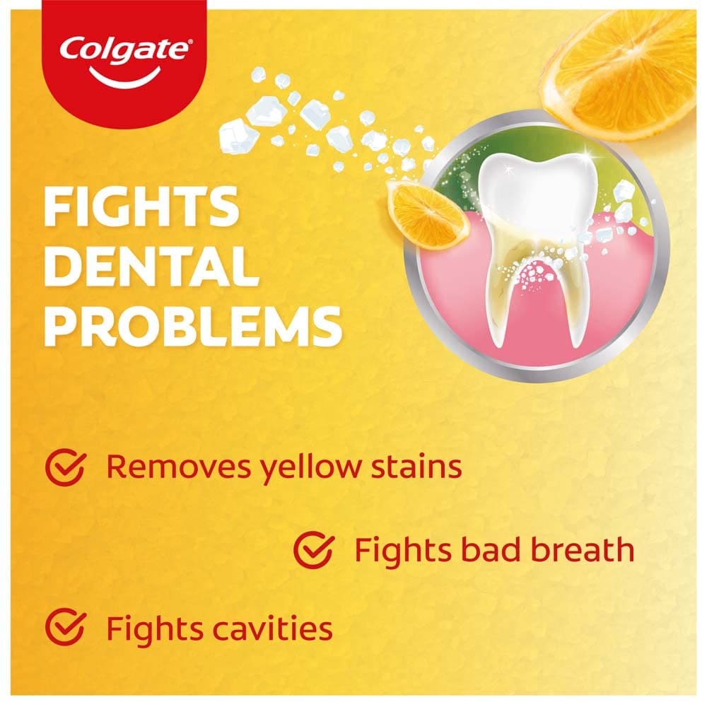 Colgate Active Salt Lemon Toothpaste, 200gm
