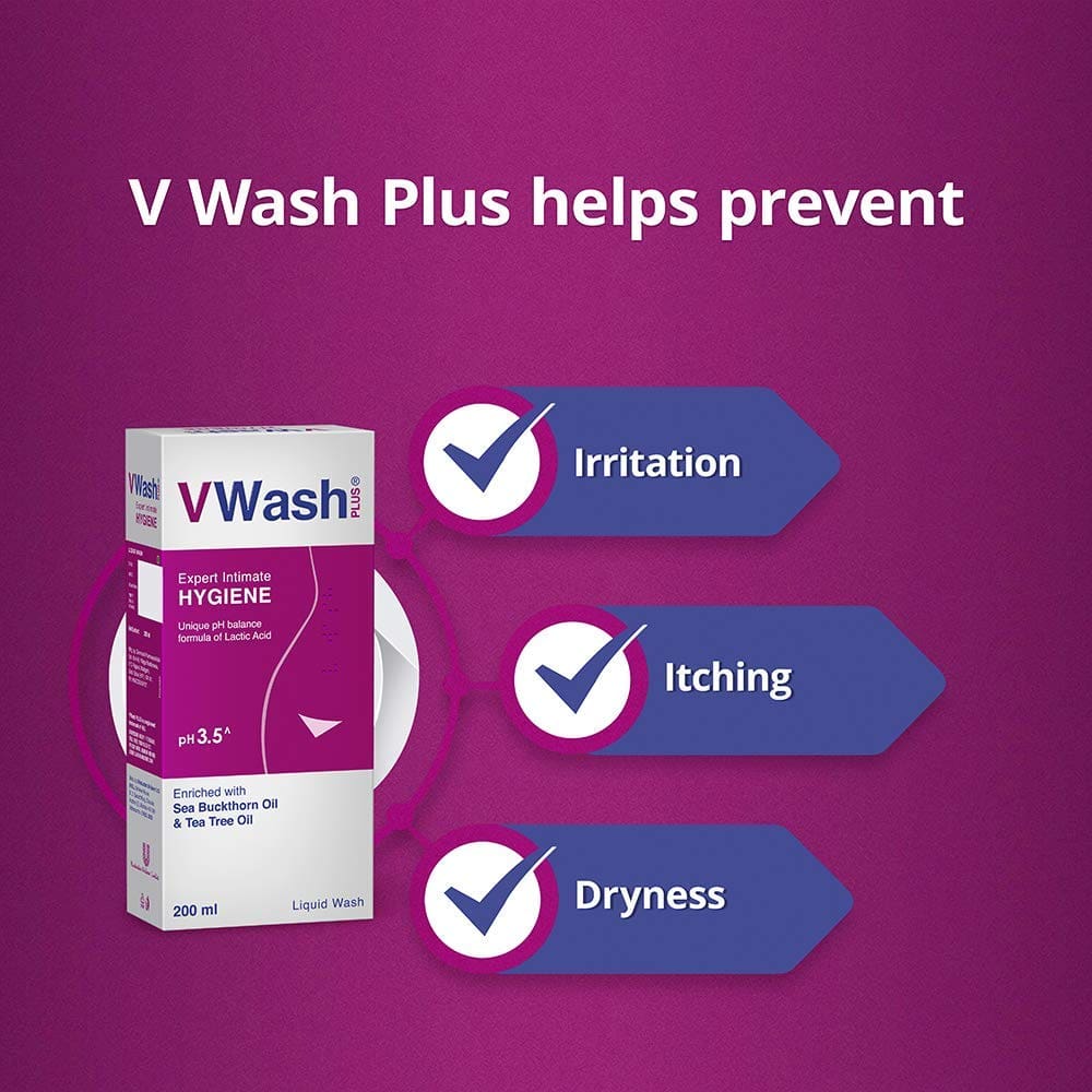 VWash Plus Expert Intimate Hygiene, 200ml