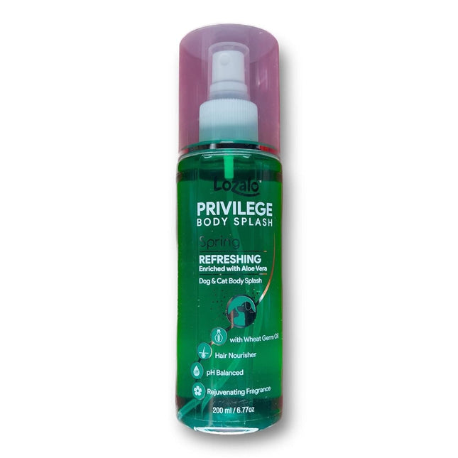 Lozalo Privelege Body Splash (Spring) for Dogs & Cats, 200 ml