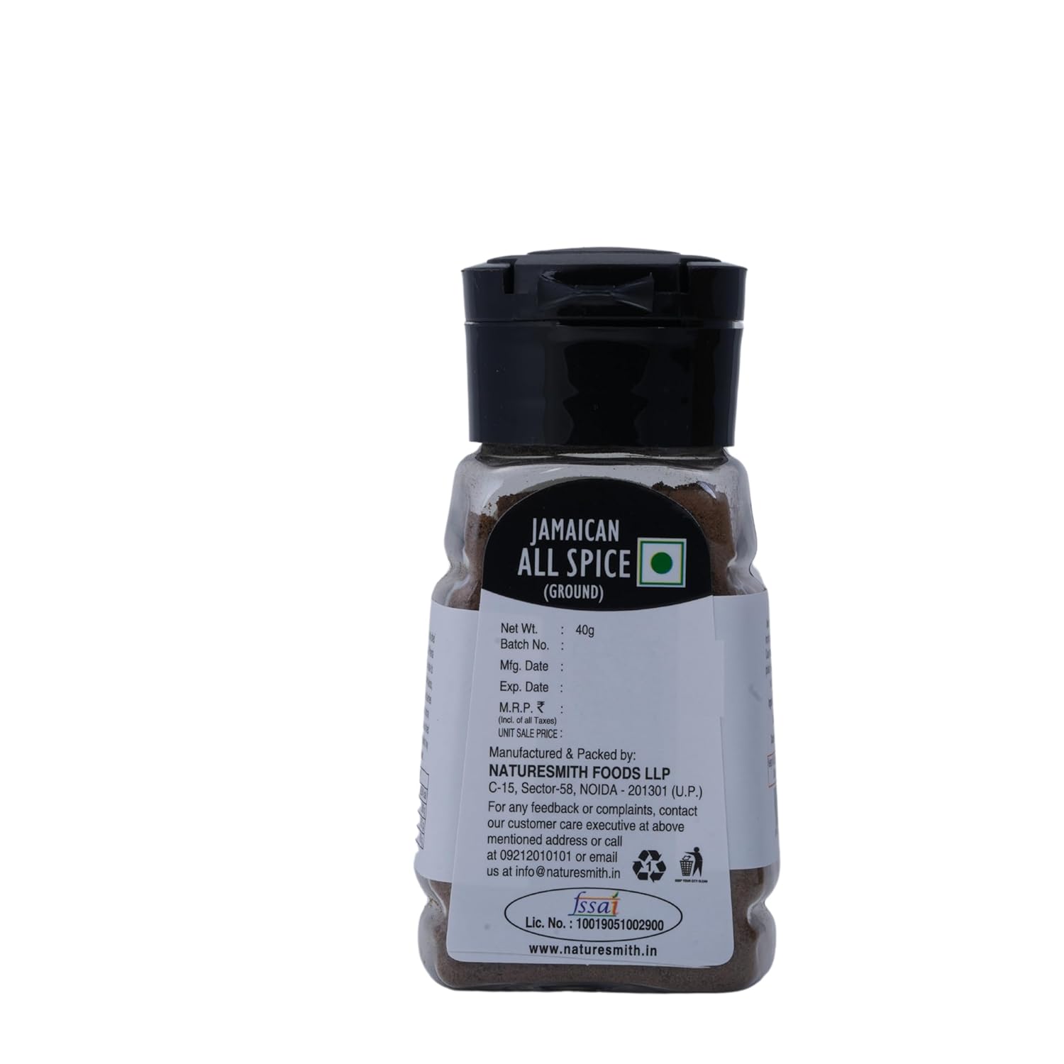 Naturesmith, Jamaican All Spice (Ground), 40g