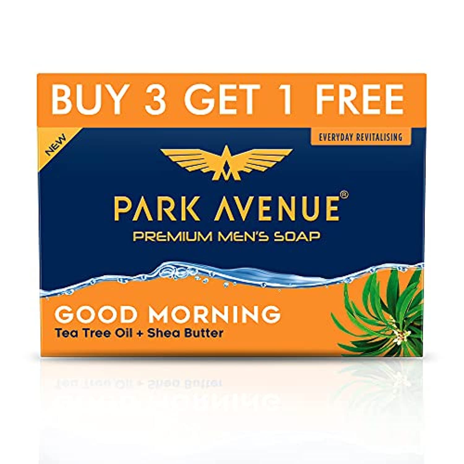 Park Avenue Premium Men’s Soap, 125g (Buy 3 Get 1)