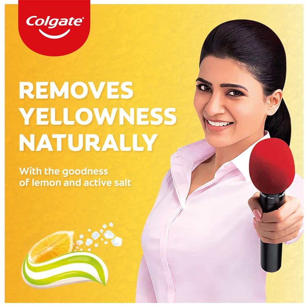 Colgate Active Salt Lemon Toothpaste, 200gm