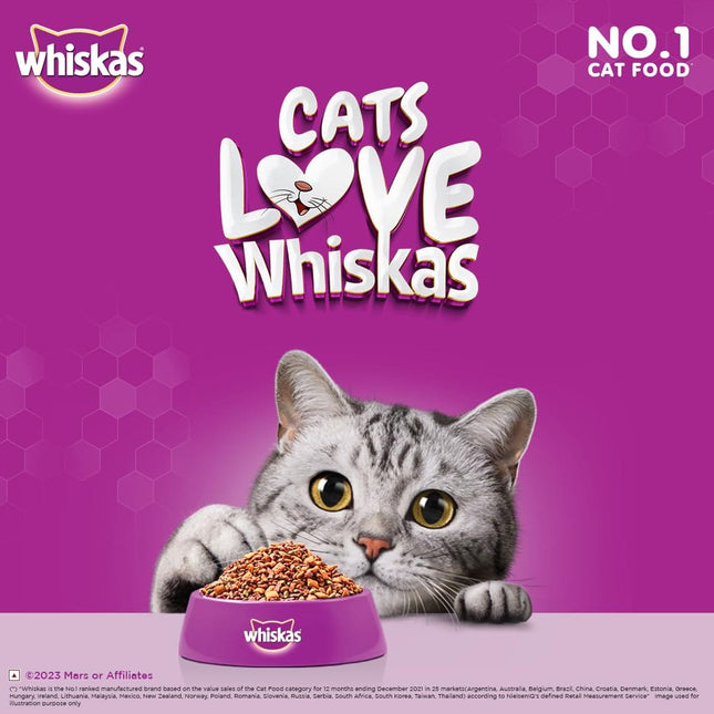 Whiskas Adult (+1 year), Tuna Flavour, 3kg