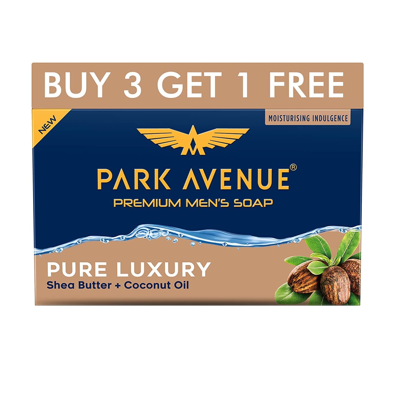 Park Avenue Premium Men’s Soap, 125g (Buy 3 Get 1)