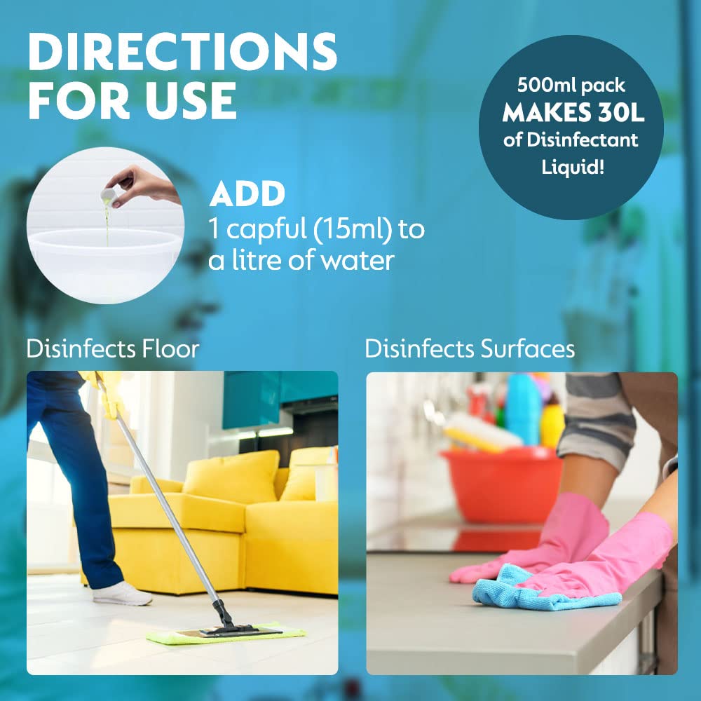 Dettol, Disinfectant Liquid, Menthol Cool, 550ml