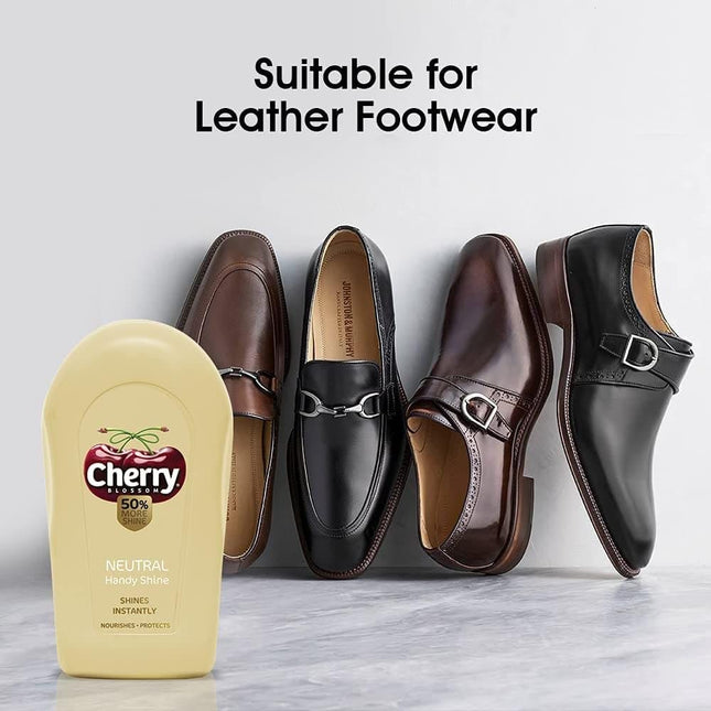 Cherry Blossom Shoe Shiner Sponge Handy Shine, Neutral, 4gm