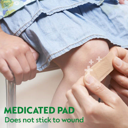 Dettol Medicated Plasters, Washproof - 172 piece