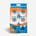 Claret Toilet Rolls 6 in 1, 2 Ply 200 Pulls