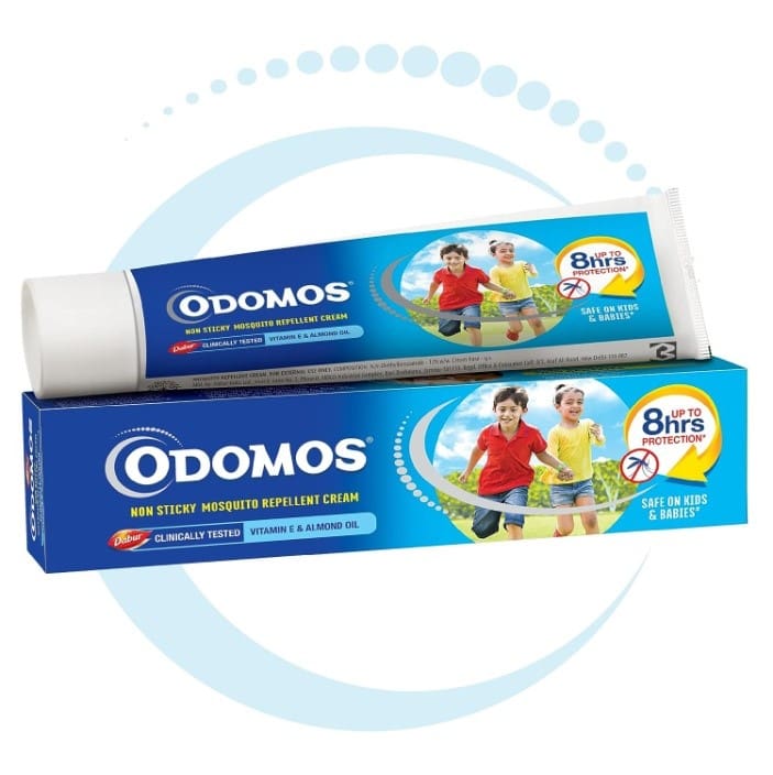 Dabur Odomos Non-Sticky Mosquito Repellent Cream, 100g