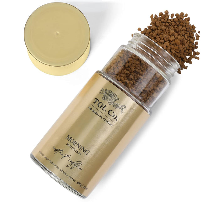 TGL Co. Morning Motivation Instant Coffee, 100g