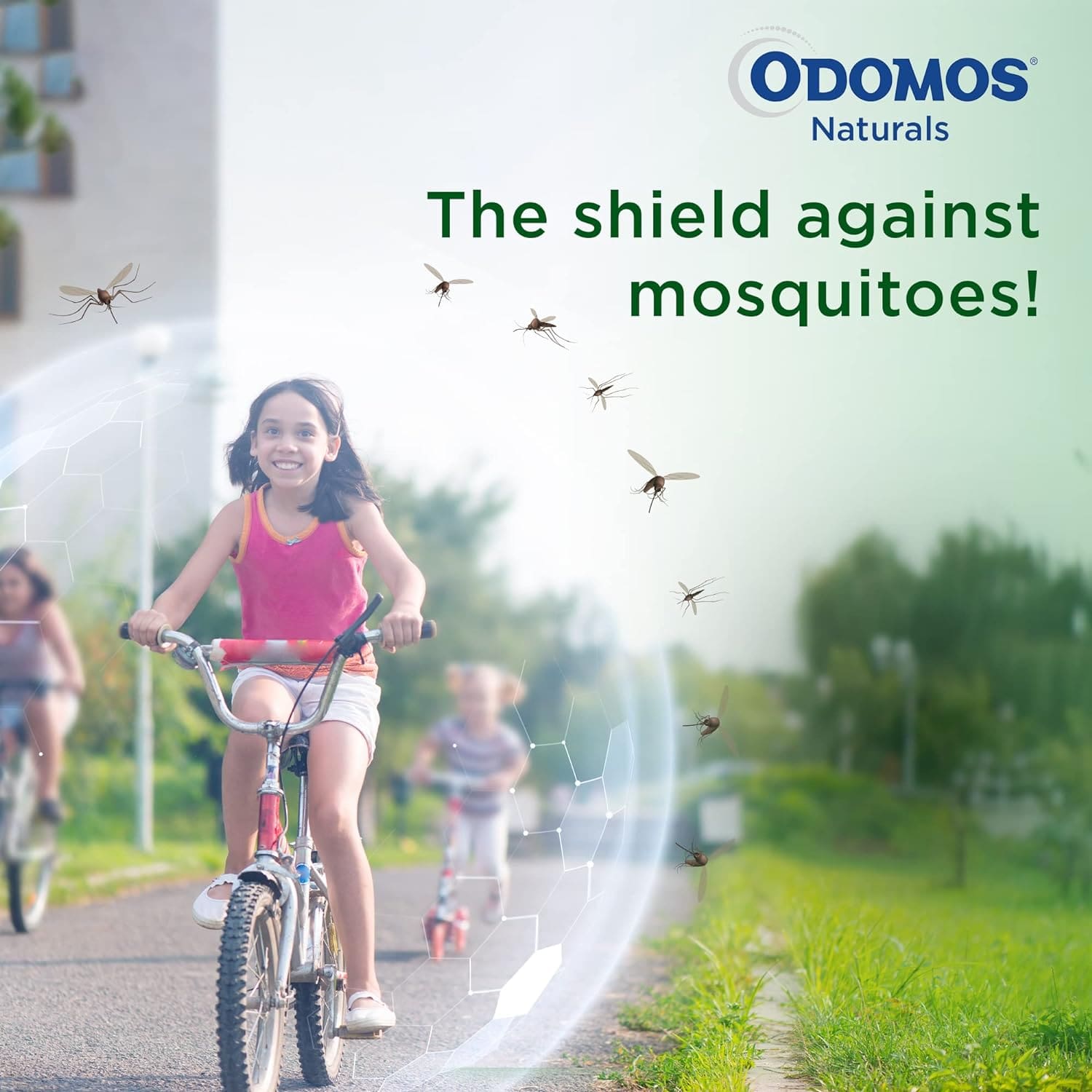 Odomos Naturals Non-Sticky Mosquito Repellent Cream, 50g