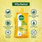 Dettol Lime Fresh, Shower Gel, 24hr Odour Protection - 250ML