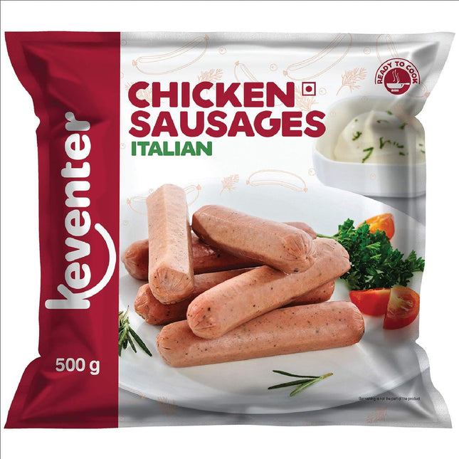 Keventer Chicken Sausages Italian, 500g