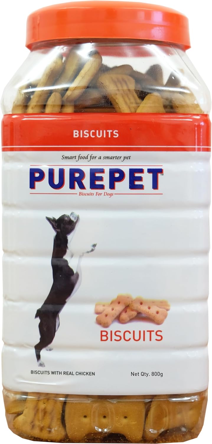Purepet, Biscuit, Real Chicken Flavour, 455g