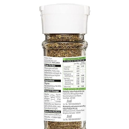 On1y Thyme Herb Seasoning, 18gm