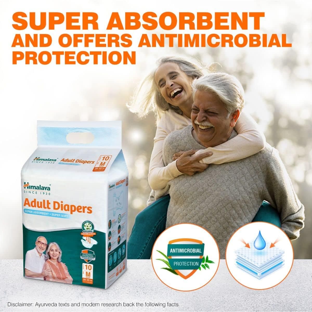 Himalaya Adult Diaper (M),10 pcs