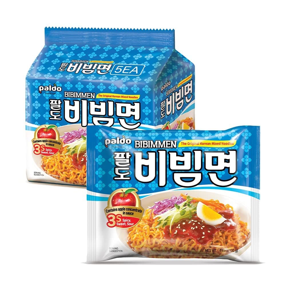 Paldo Bibimmen (Sweet & Spicy), 5x130g