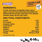 Pedigree Jumbone Mini Adult Dog Treat, Chicken & Lamb Flavour, 160g