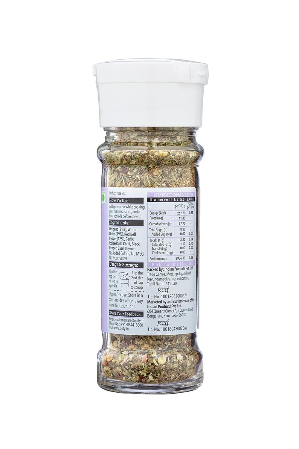On1y Pizza Seasoning, 28gm