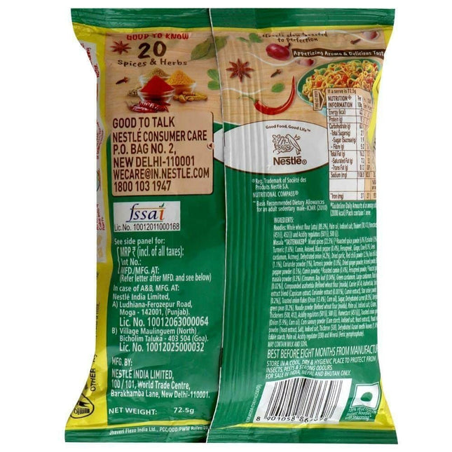 Maggi Nutri-Licious Masala Veg Atta Noodles, 51 gm