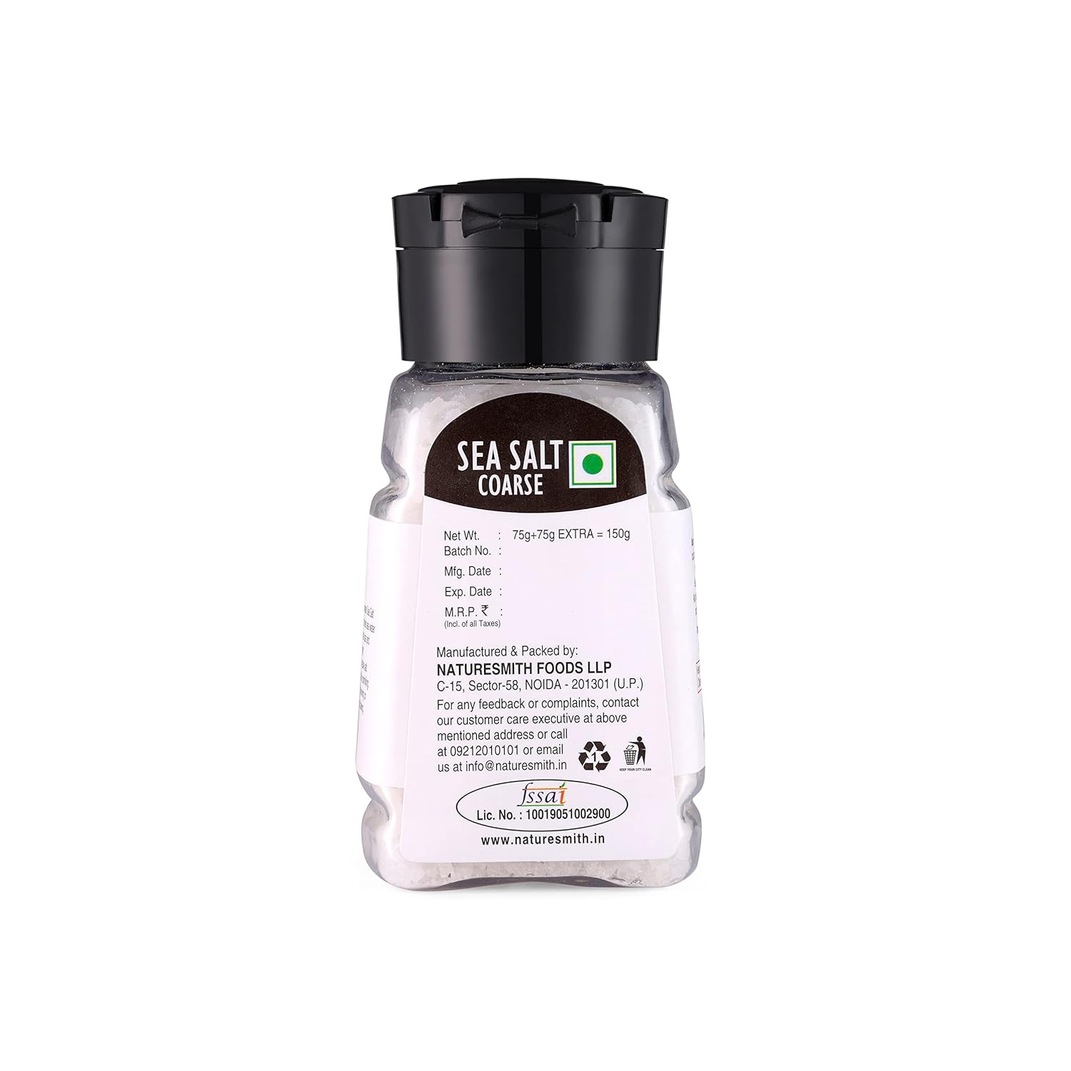Naturesmith, Sea Salt Coarse, 150g