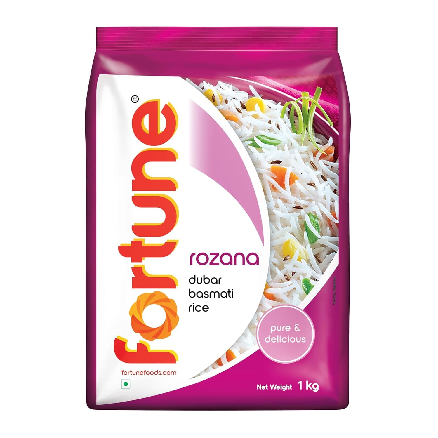 Fortune, Rozana Dubar Basmati Rice, 1kg
