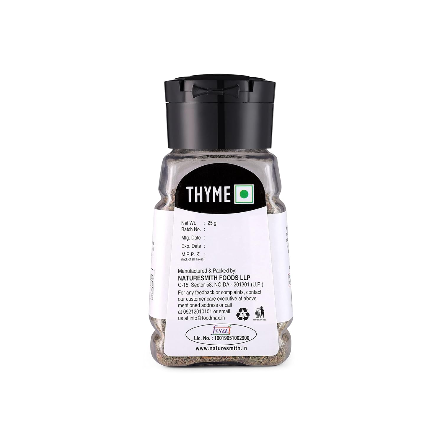 Naturesmith, Thyme, 25g