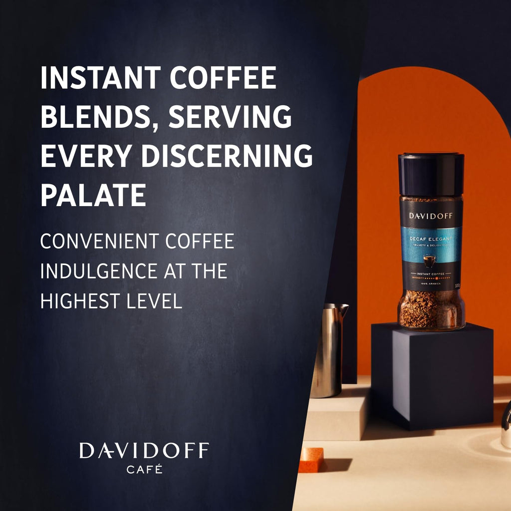 Davidoff, Decaf Elegant, Instant Coffee, 100g