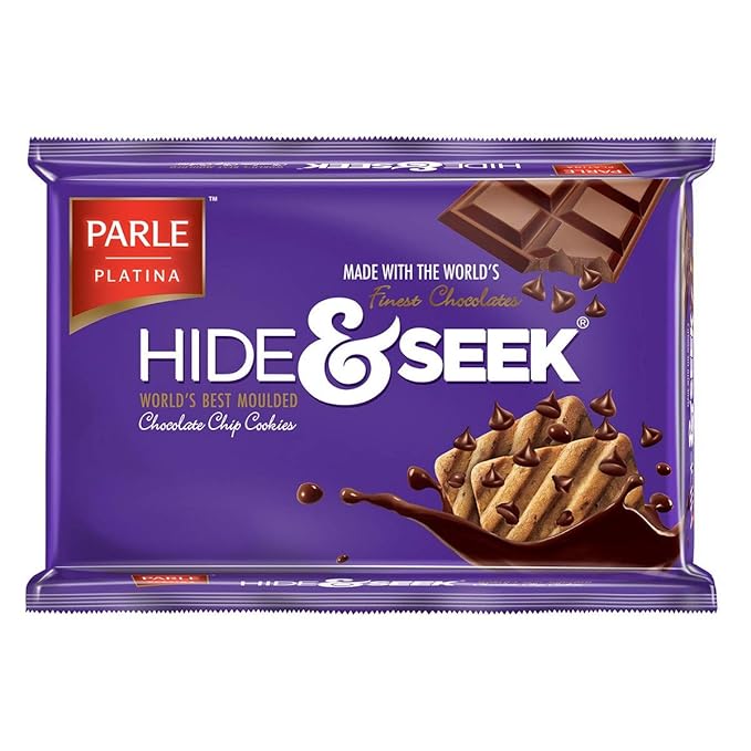 Parle Platina Hide and Seek Chocolate Chip Cookies, 200g