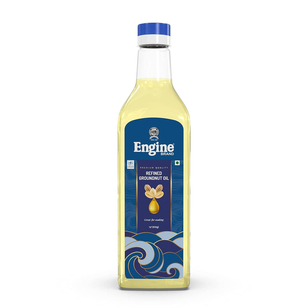 Engine Refined Groundnut Oil, 1L