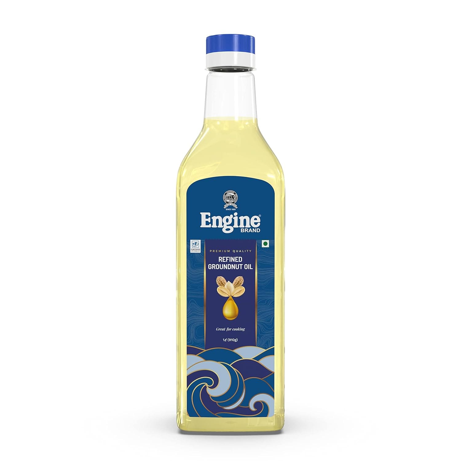 Engine Refined Groundnut Oil, 1L
