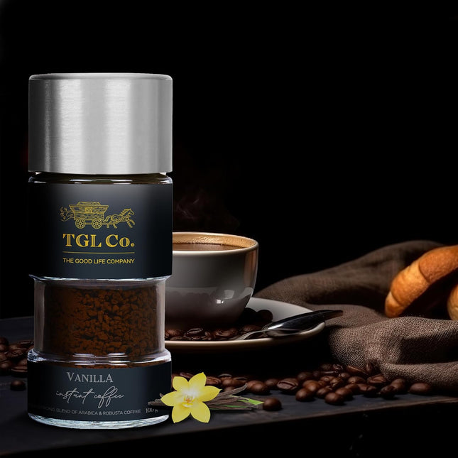 TGL Co. Vanilla Instant Coffee, 100g
