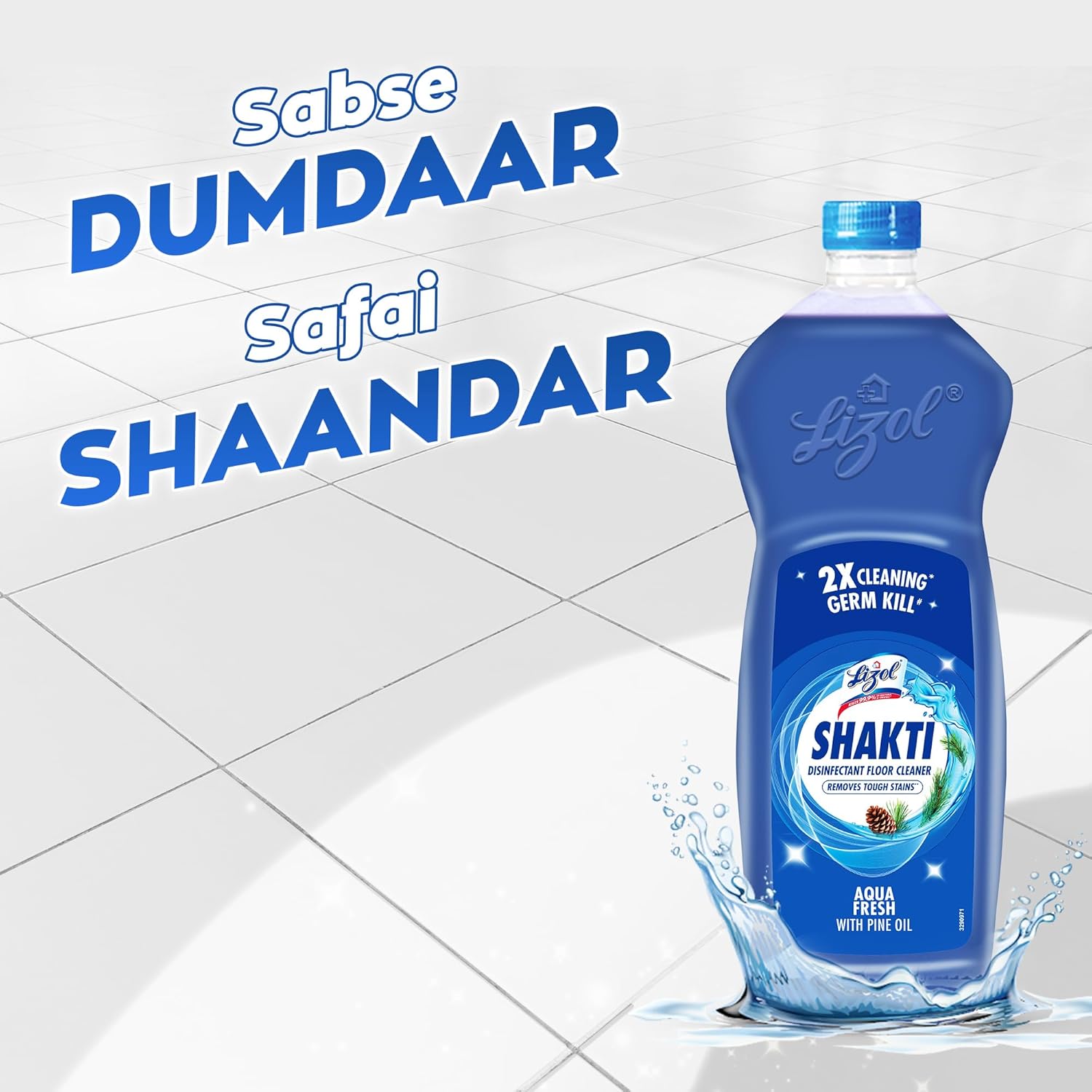 Lizol Shakti, Aqua Fresh, 450ml