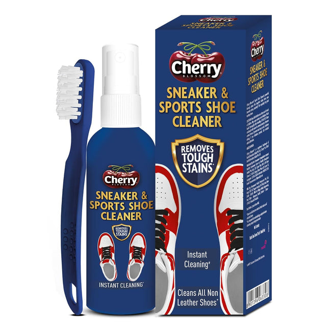 Cherry Blossom, Sports Shoe Cleaner with Free Brush, 75ml