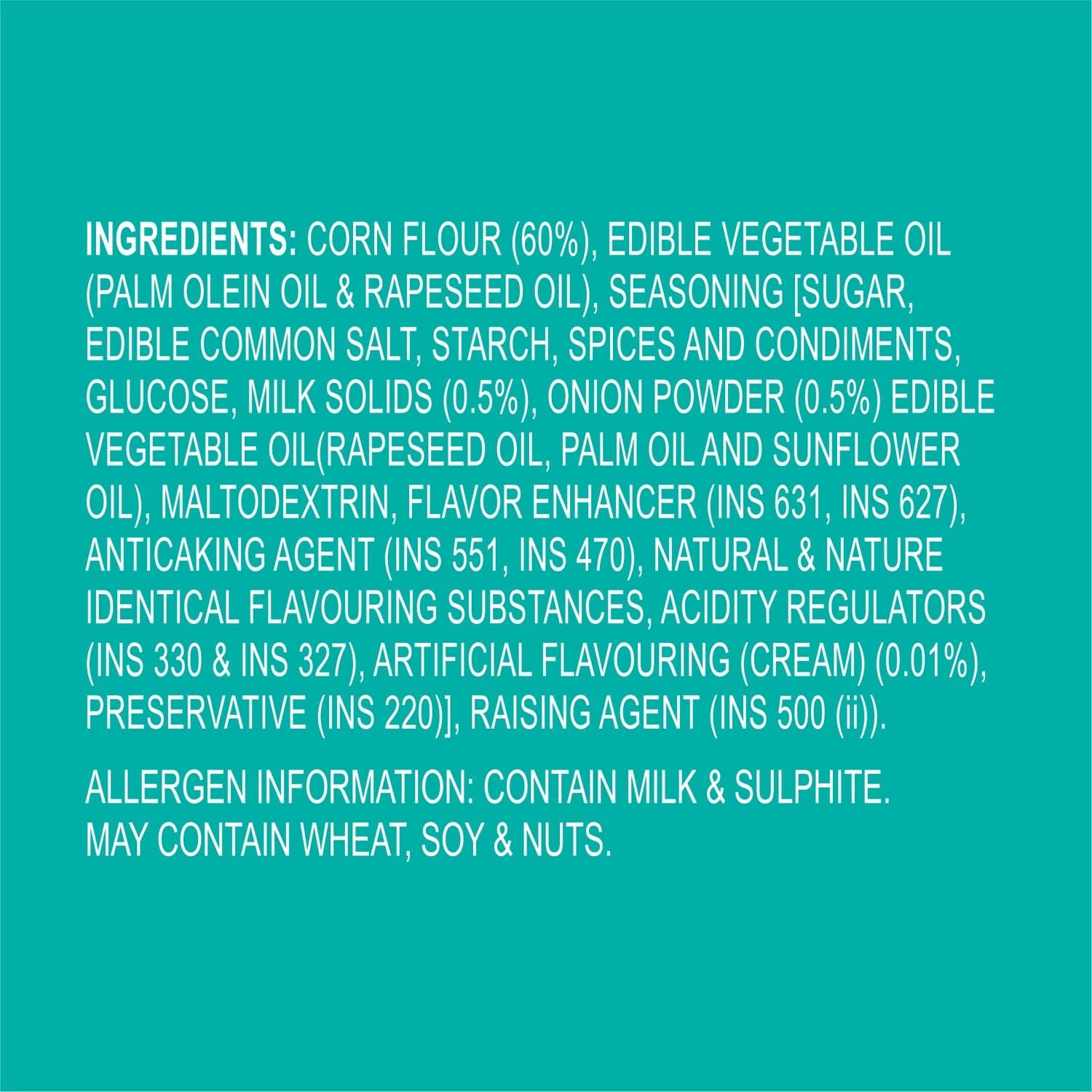 Orion Turtle Chips - Sour Cream n Onion Corn Chips, 70g