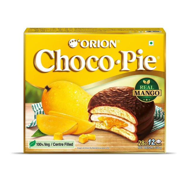 Orion, Mango Choco-Pie, 450g (18 Packs)