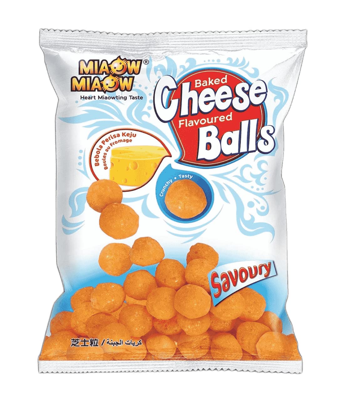 Miaow Miaow Baked Cheese Balls, 60g
