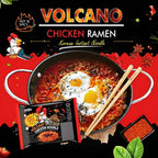 Paldo Volcano Fire Chicken (Extra Spicy), 4x140g