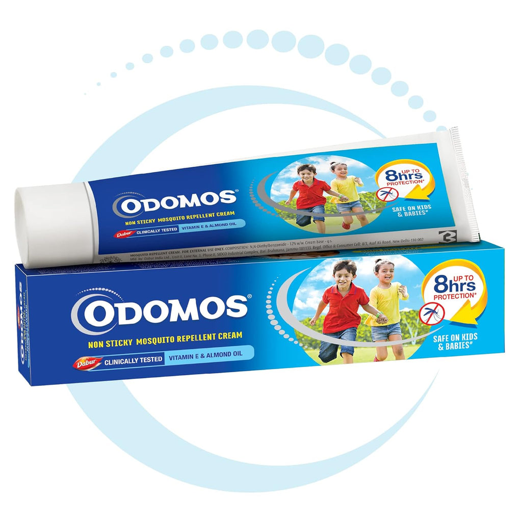 Dabur Odomos Non-Sticky Mosquito Repellent Cream, 50g