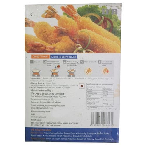 IFB Fresh Catch Prawn Torpedoes, 150gm