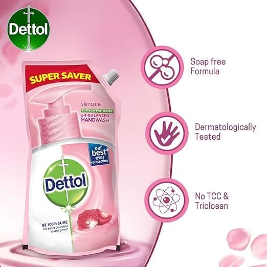 Dettol Liquid Handwash Skincare, 675 ml