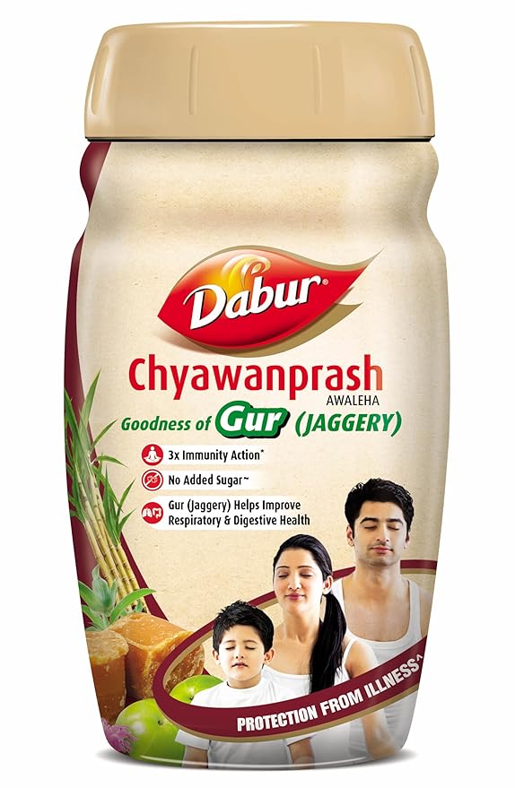 Dabur Chyawanprash Awaleha - 900g | With Goodness of Gur (Jaggery)|