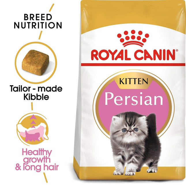 Royal Canin Kitten Persian Pellet Cat Food, Meat Flavor, 4kg