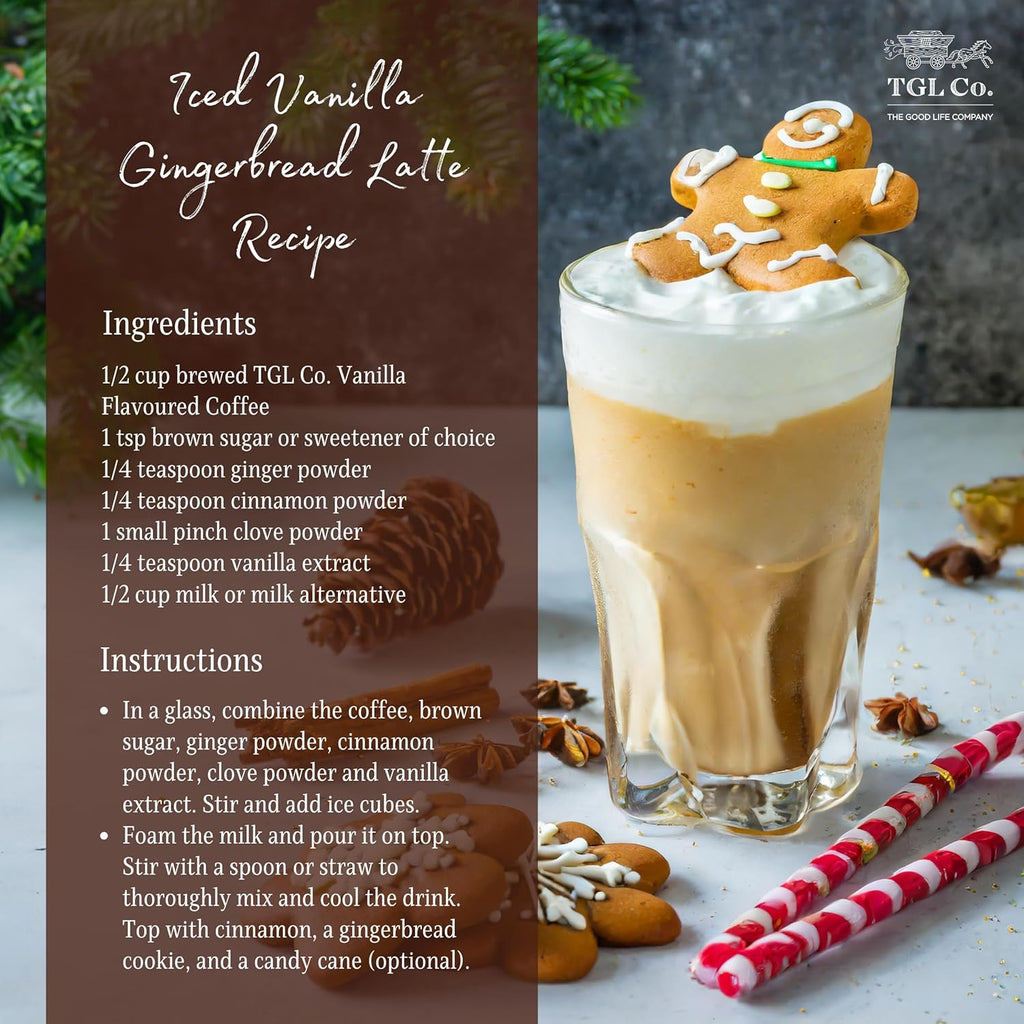 TGL Co. Vanilla Instant Coffee, 100g