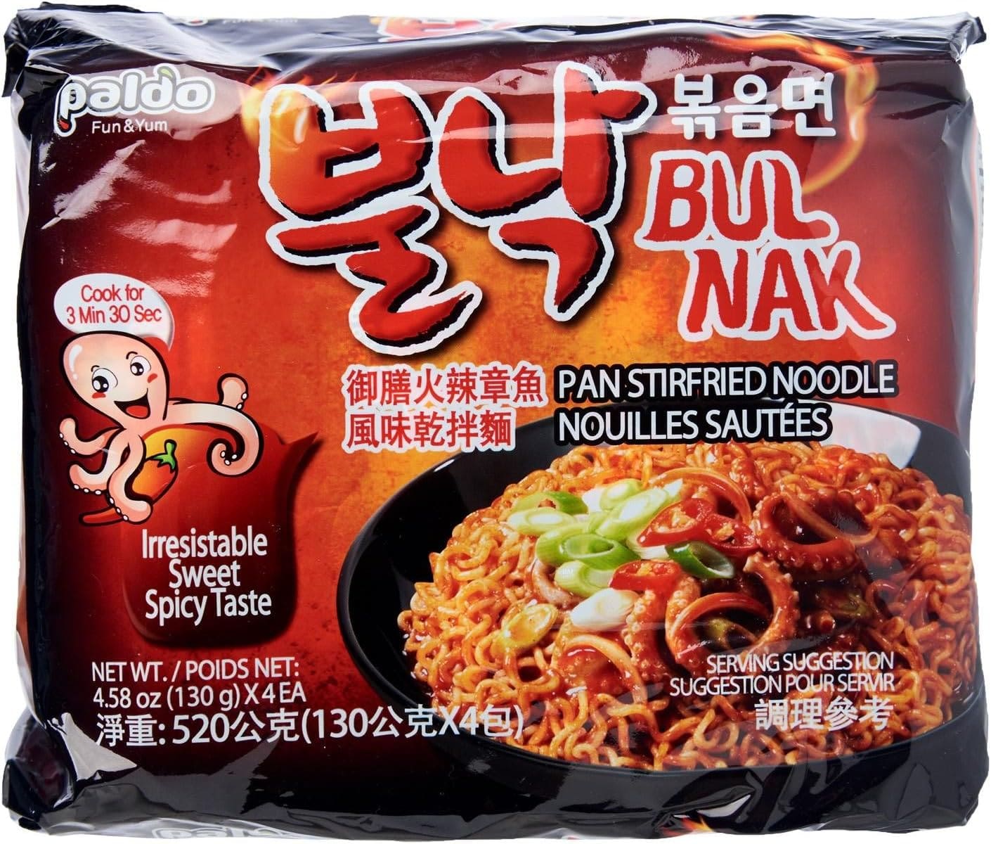 Paldo Bulnak (Spicy Octupus), 4x130g