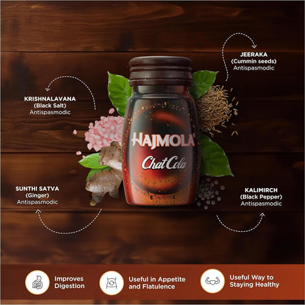 Dabur Hajmola Tasty Digestive Tablets (Chatcola Flavour) - 120 Tabs