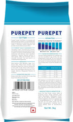 Purepet Dry Kitten Food, Ocean Fish 3kg