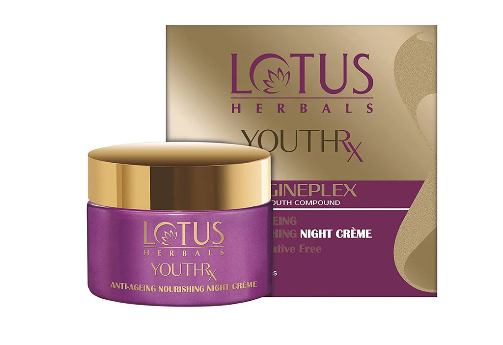 Lotus Herbals YouthRx Anti-Ageing Nourishing Night Creme, 50g