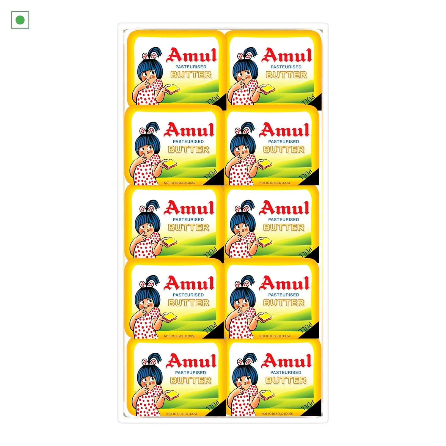 Amul School Pack Butter Pasteurised, 100g