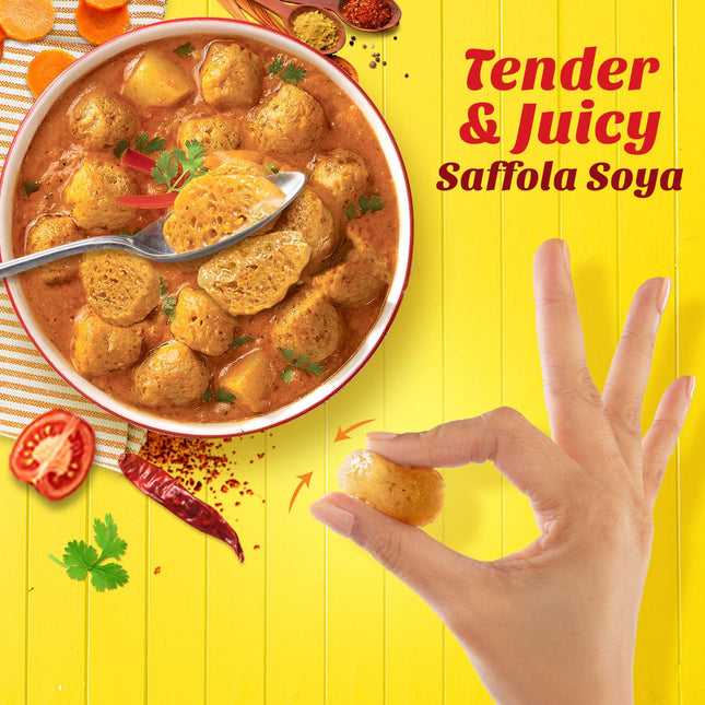 Saffola Soya Chunks, Tender & Juicy, 30% Protein, 1kg